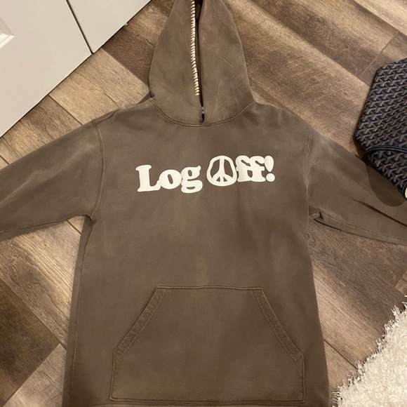 MADHAPPY RARE LOG OFF HOODIE SIZE M - Picture 2 of 3